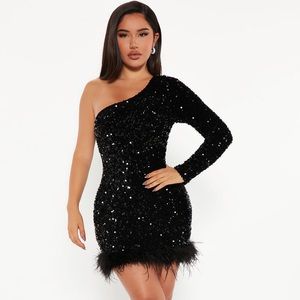 Haida Sequin Mini Dress